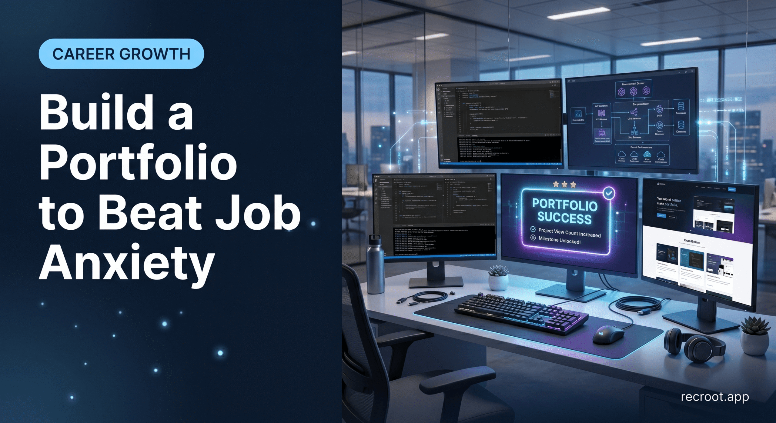 How to Build a Tech Portfolio to Beat Job Anxiety (2026)