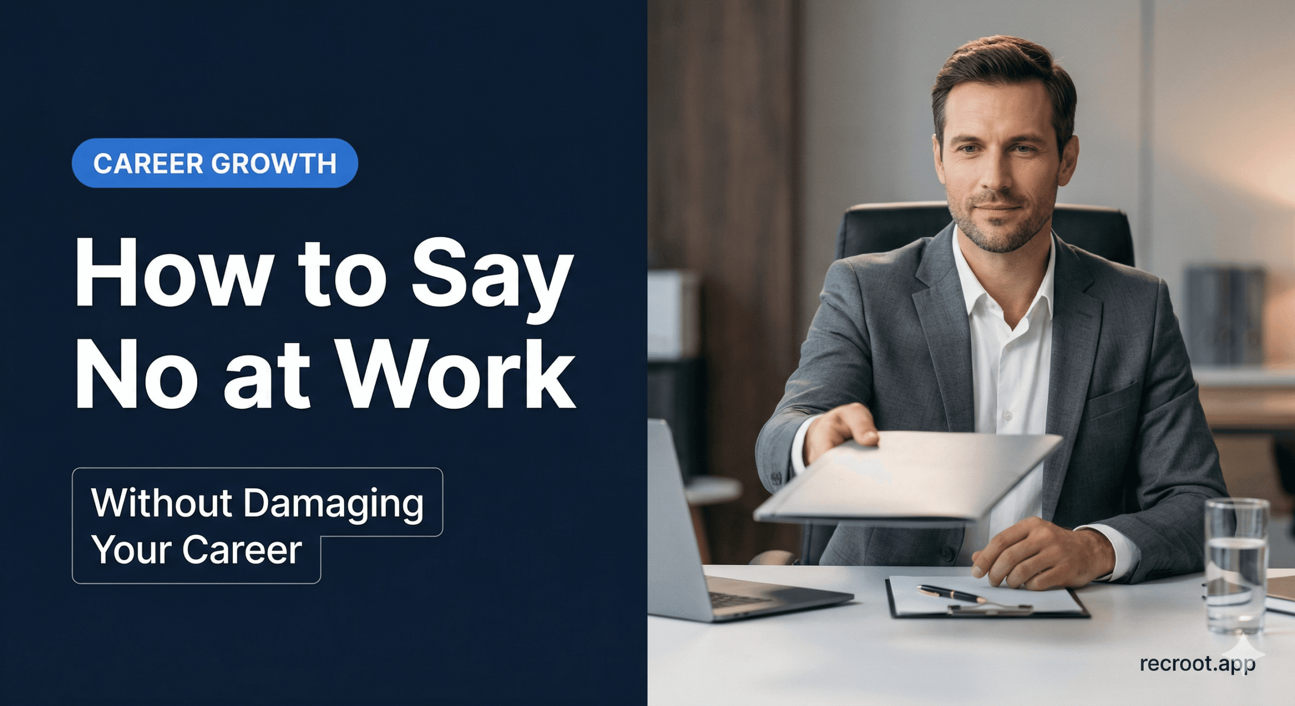 How to Say No at Work Without Damaging Your Career