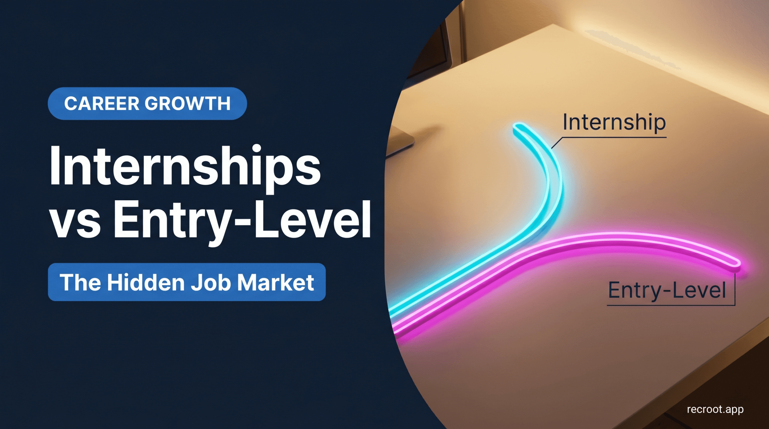 Internships vs. Entry-Level: Navigating the Hidden Job Market