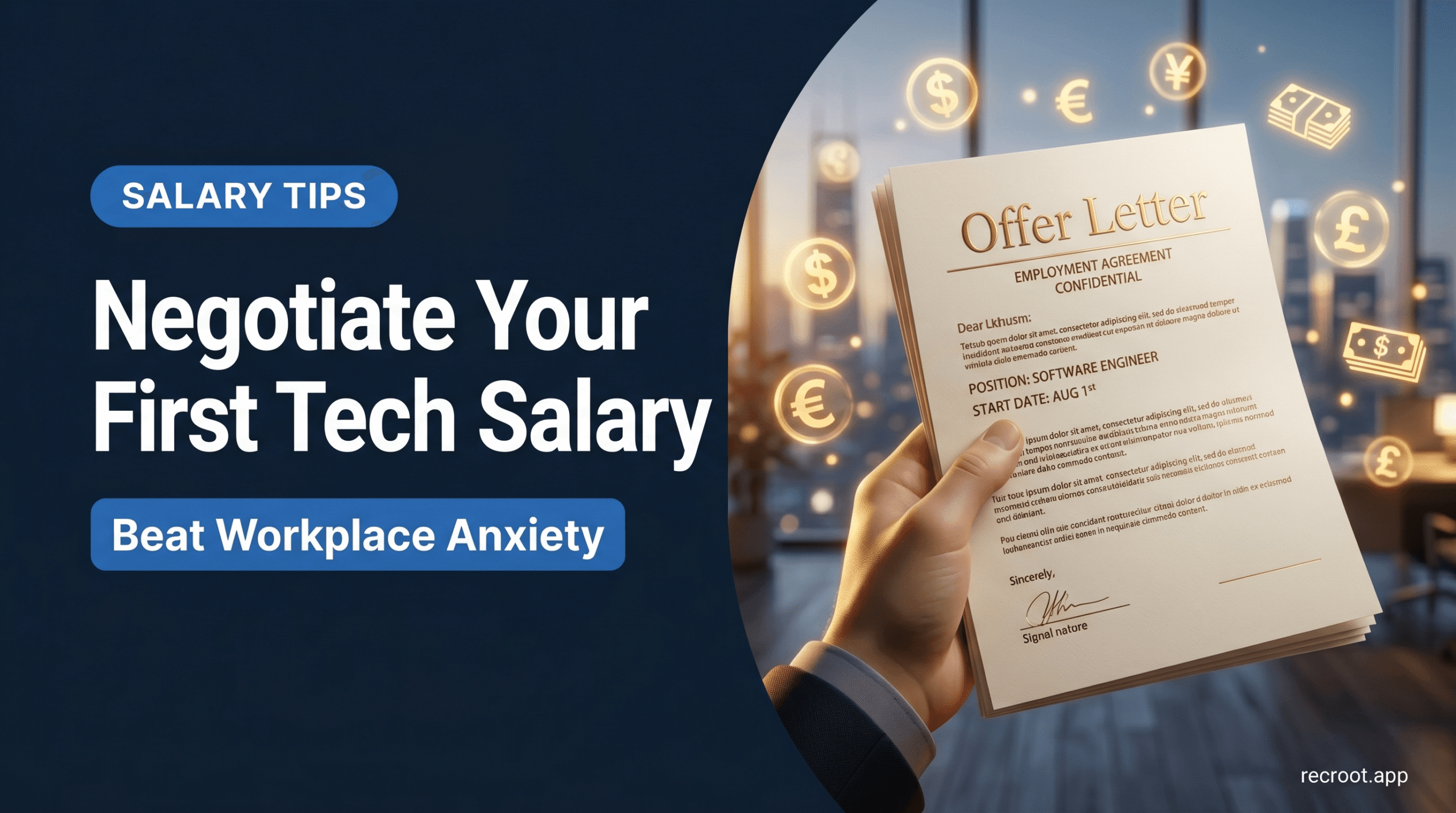 How to Negotiate Your First Tech Salary (Without Workplace Anxiety)
