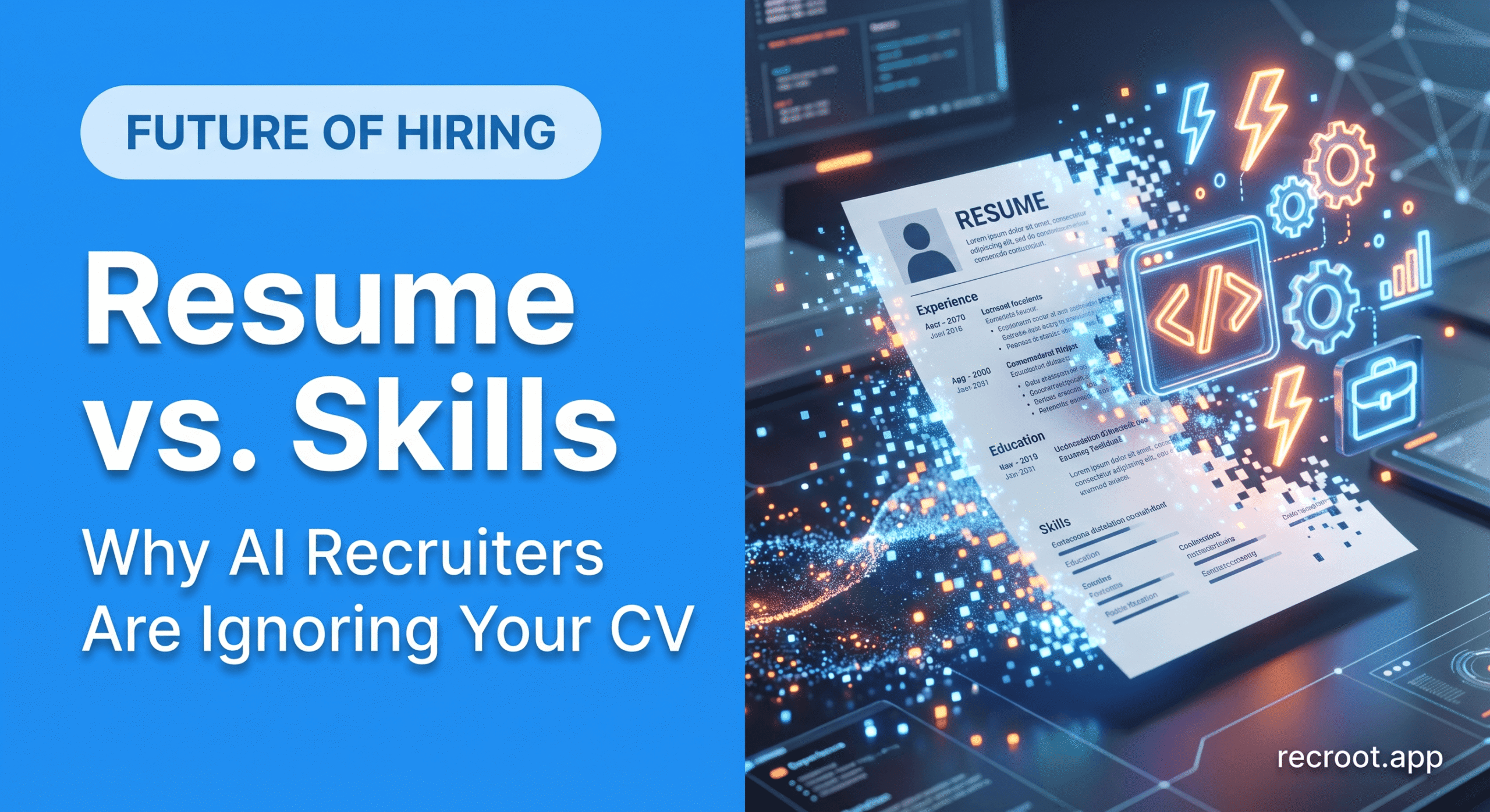 Resume vs. Skills: Why AI Recruiters Are Ignoring Your CV and What to Do About It